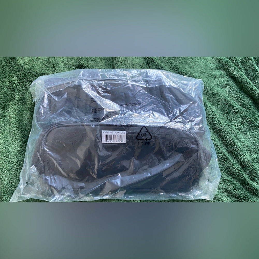 NWT Calpak Luka Mini Tote Matte Black - Picture 3 of 5